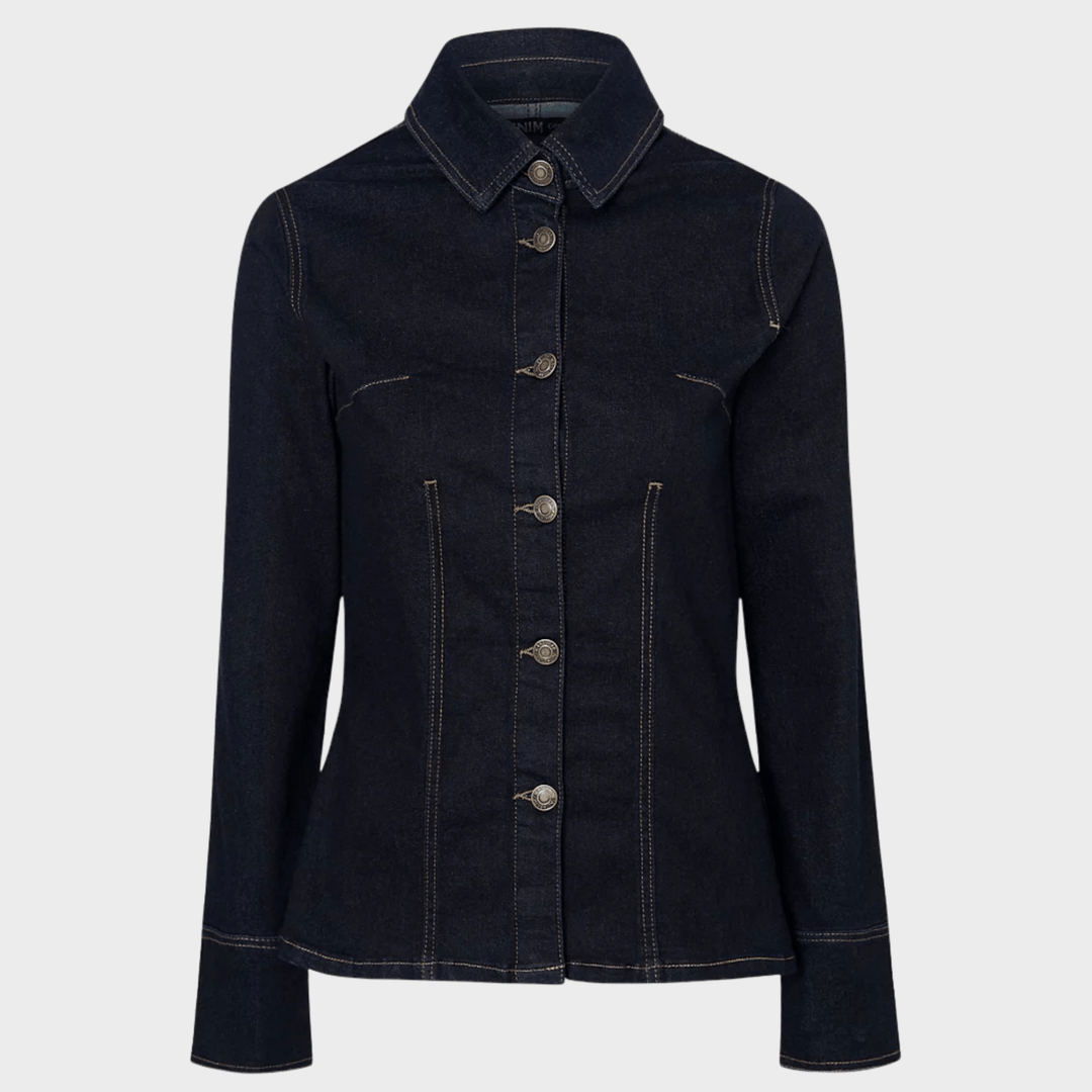 Ladies Denim Flared Shacket from You Know Who's