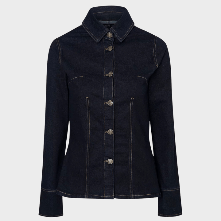 Ladies Denim Flared Shacket from You Know Who's