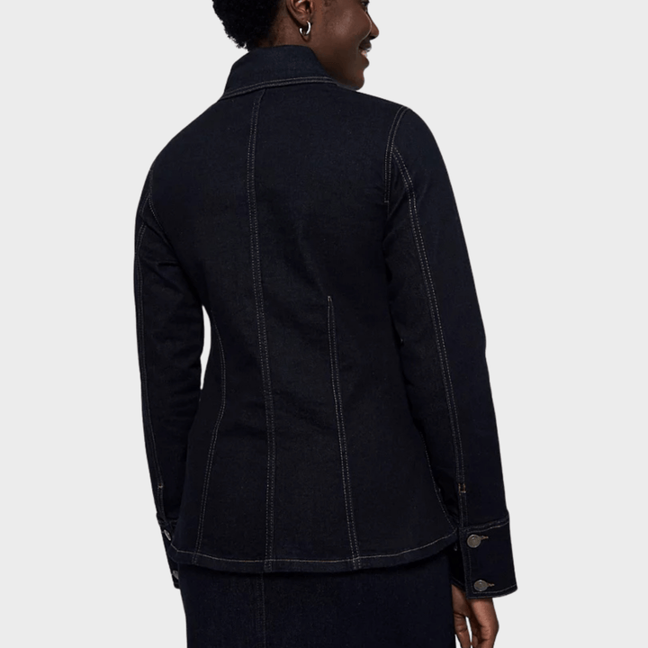 Ladies Denim Flared Shacket from You Know Who's