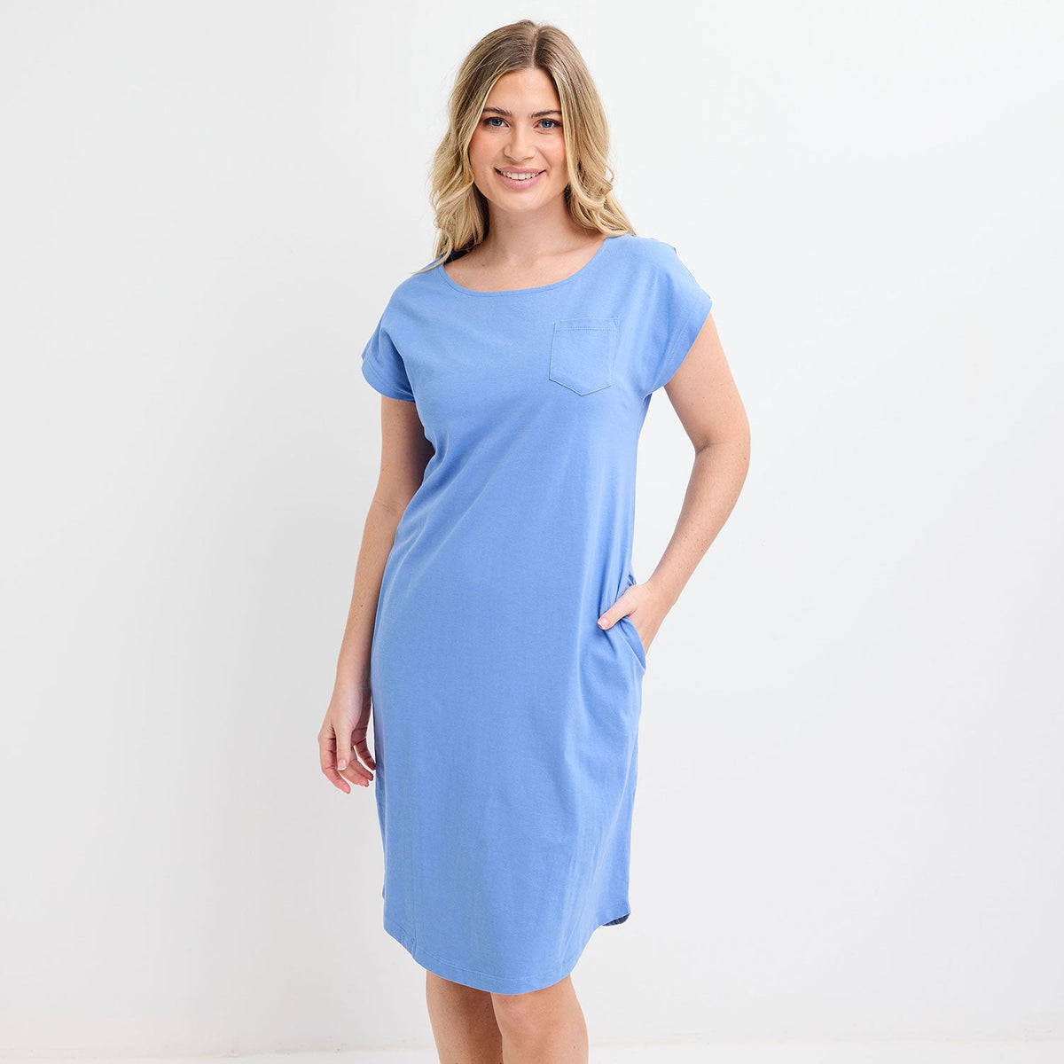 Ladies Denim Pocket Dress from You Know Who's