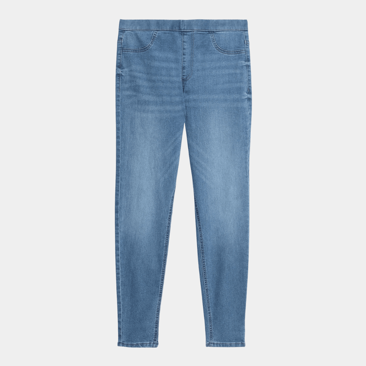 Ladies Denim Pull On High Waisted Jegging from You Know Who's