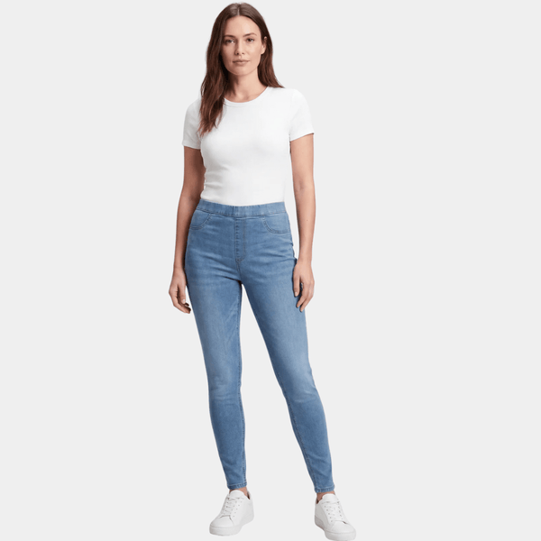 Ladies Denim Pull On High Waisted Jegging from You Know Who's