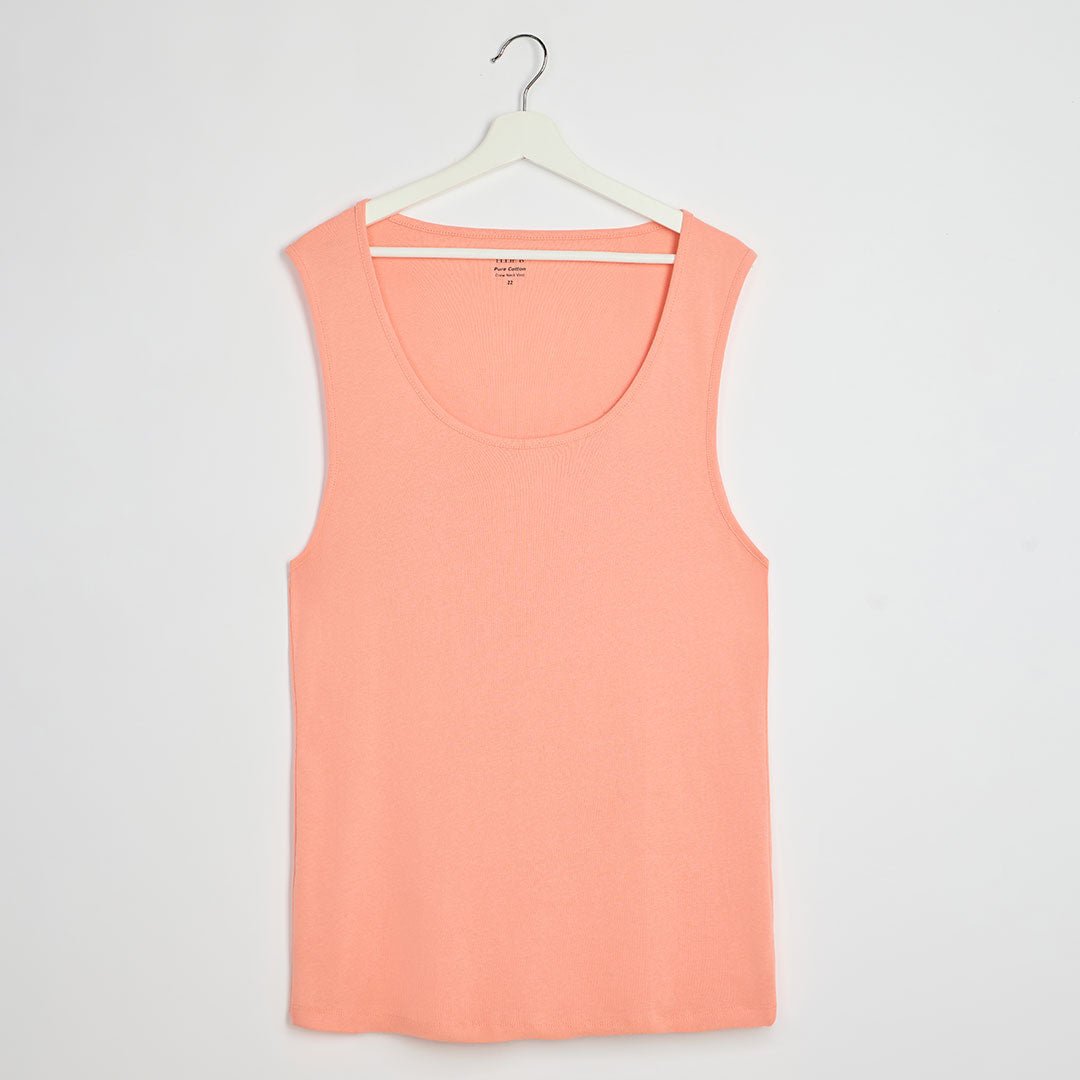 Ladies Desert Flower Crew Neck Vest from You Know Who's