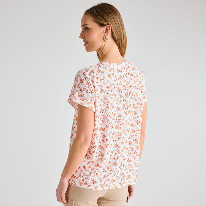 Ladies Ditsy Print Dolman Top from You Know Who's