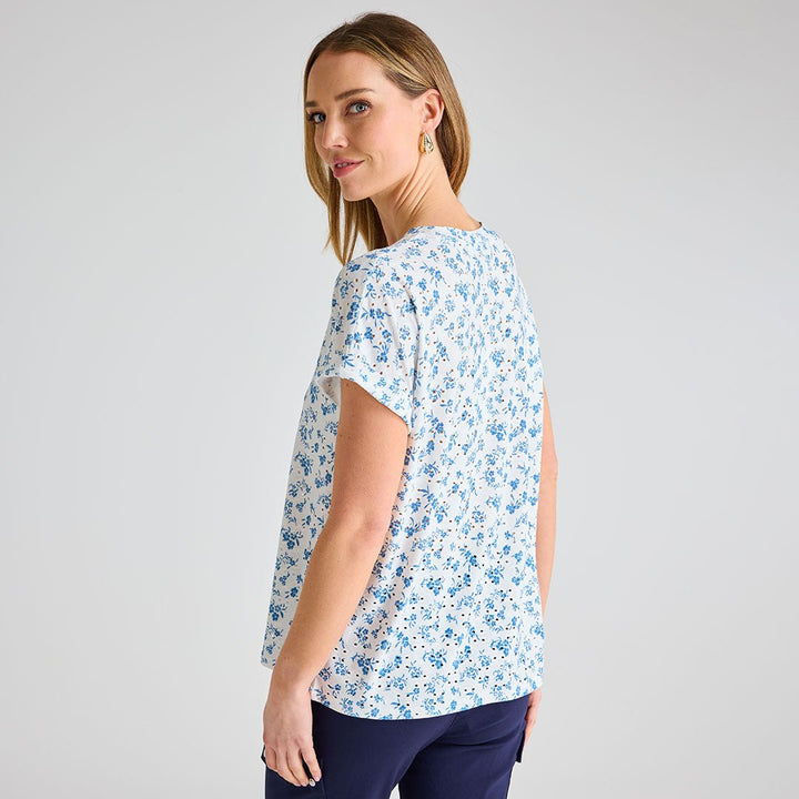 Ladies Ditsy Print Dolman Top from You Know Who's