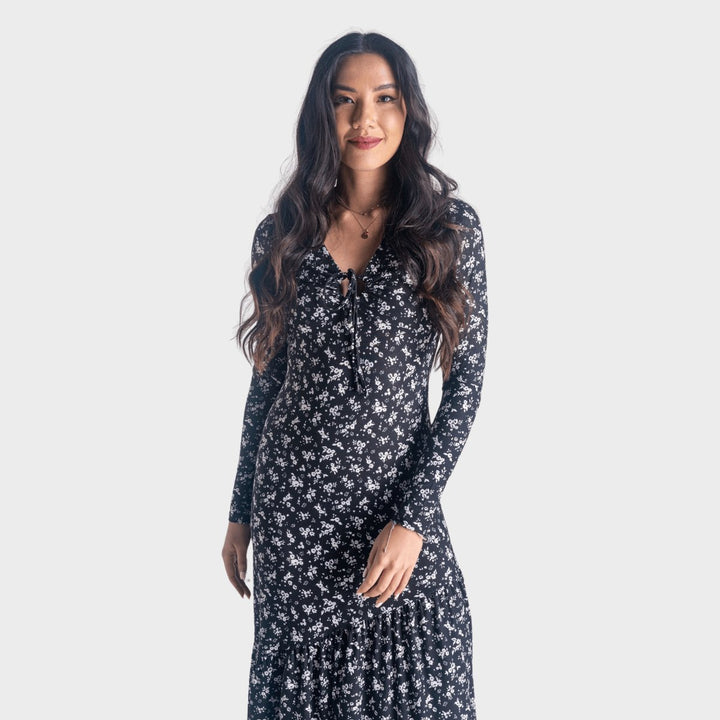 Ladies Ditsy Print Maxi Dress from You Know Who's