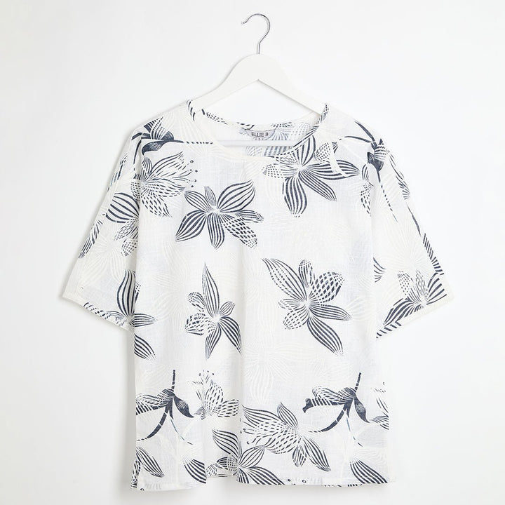 Ladies Dolman Top White from You Know Who's