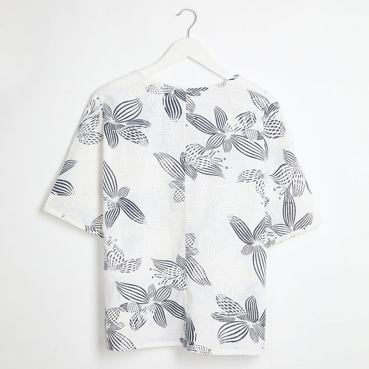 Ladies Dolman Top White from You Know Who's