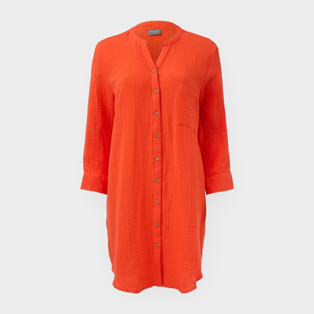 Ladies Double Cloth Beach Shirt from You Know Who's