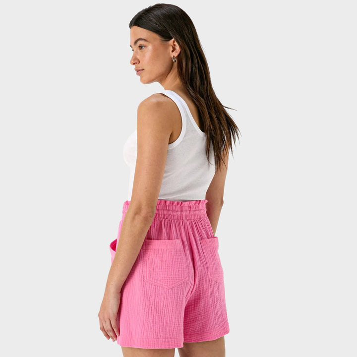 Ladies Double Cloth Shorts from You Know Who's