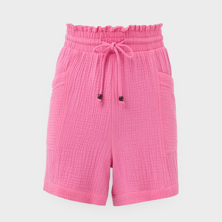 Ladies Double Cloth Shorts from You Know Who's