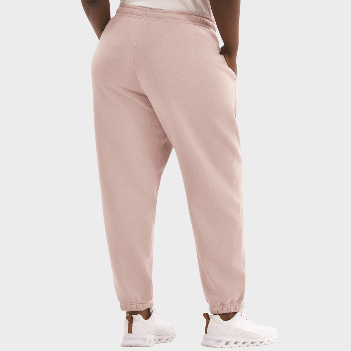 Ladies Dusty Pink Jogging Bottoms from You Know Who's