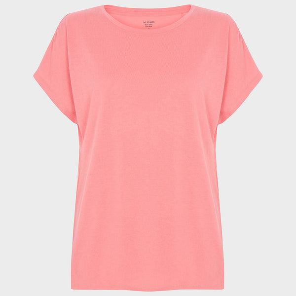 Ladies Dusty Pink Relaxed Fit T-Shirt from You Know Who's