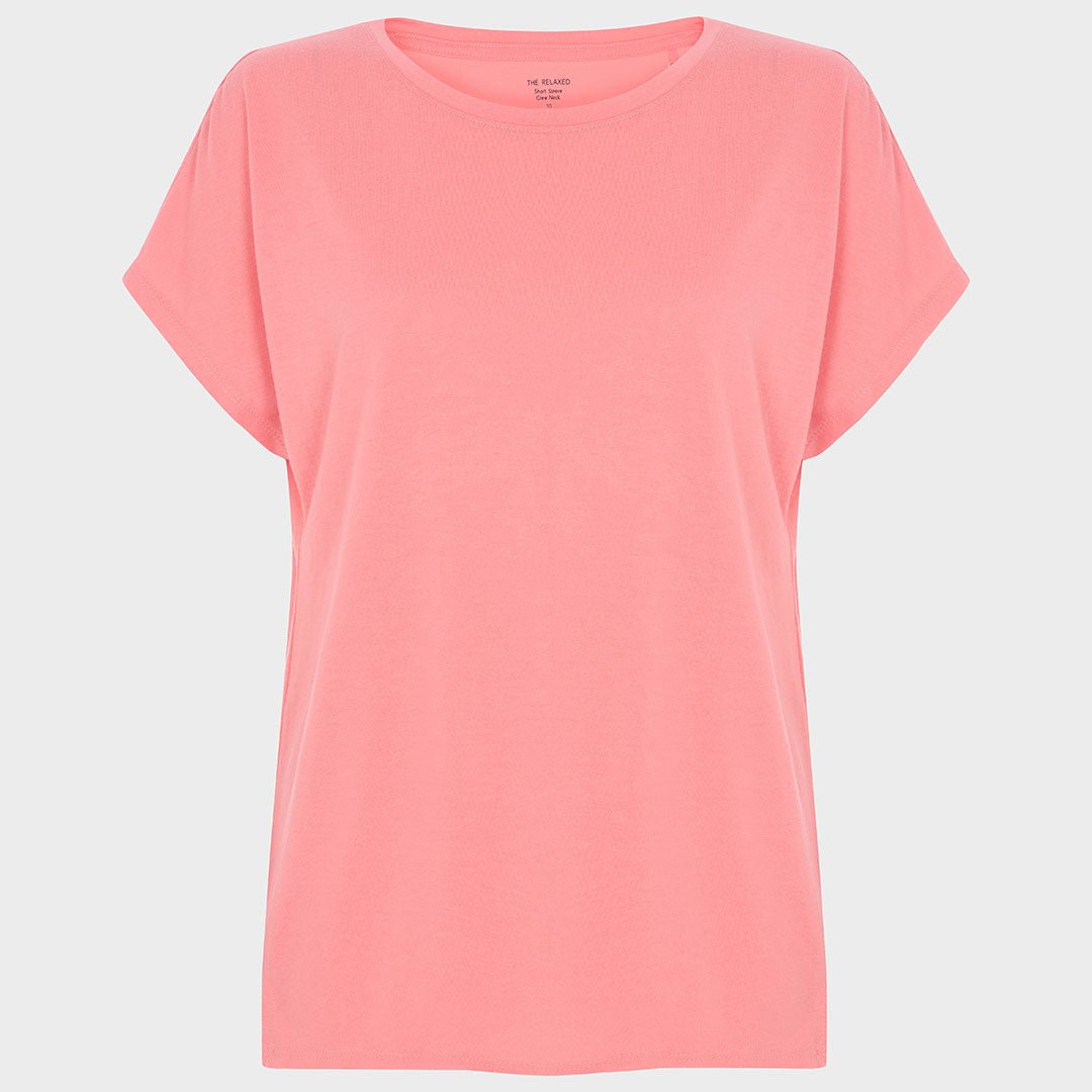Ladies Dusty Pink Relaxed Fit T-Shirt from You Know Who's