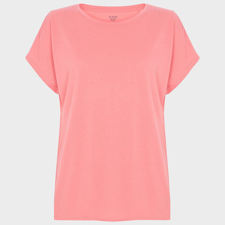 Ladies Dusty Pink Relaxed Fit T-Shirt from You Know Who's