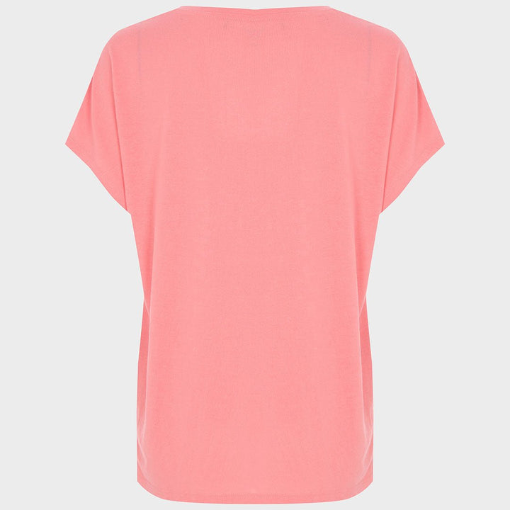 Ladies Dusty Pink Relaxed Fit T-Shirt from You Know Who's