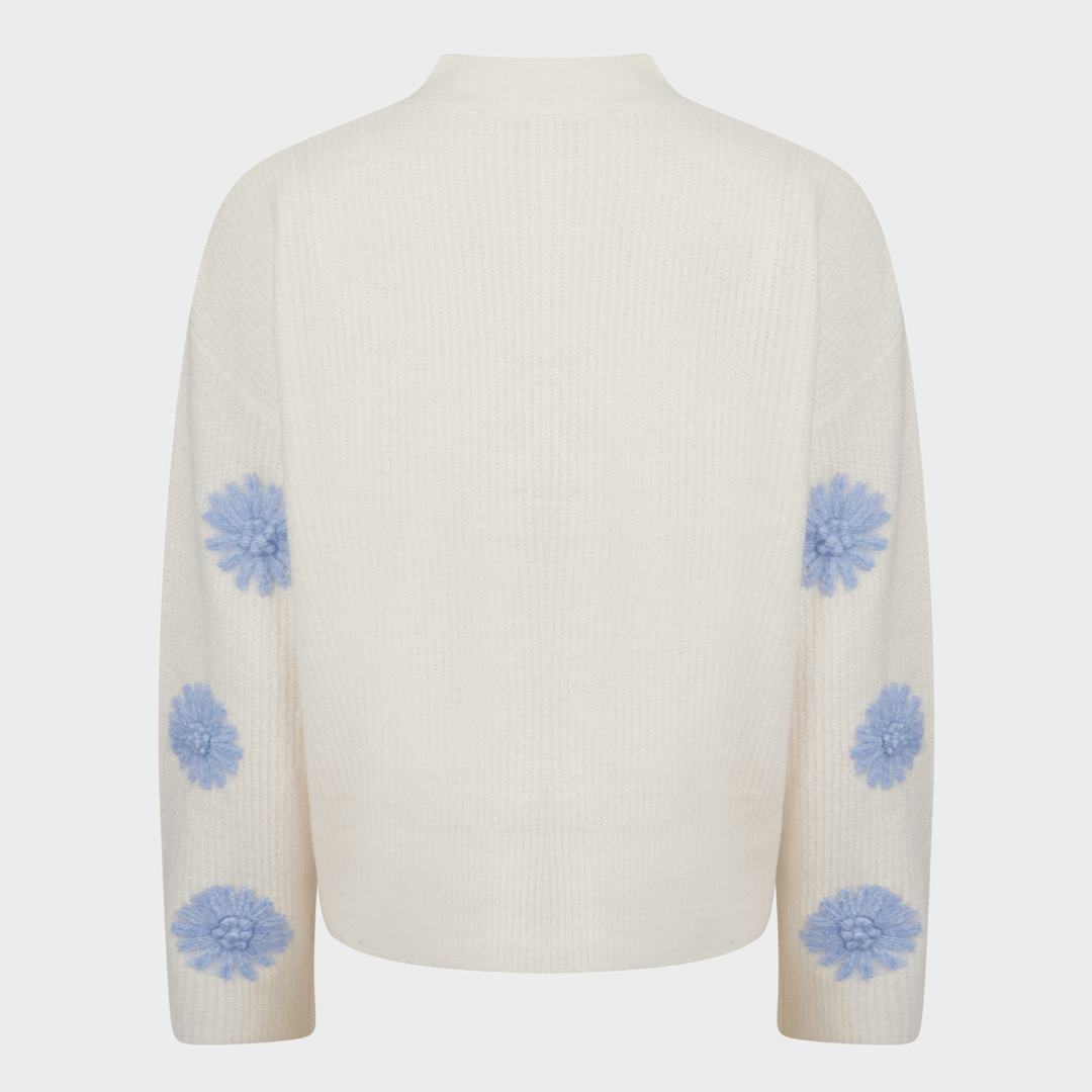 Ladies Embroidered Flower Cardigan from You Know Who's
