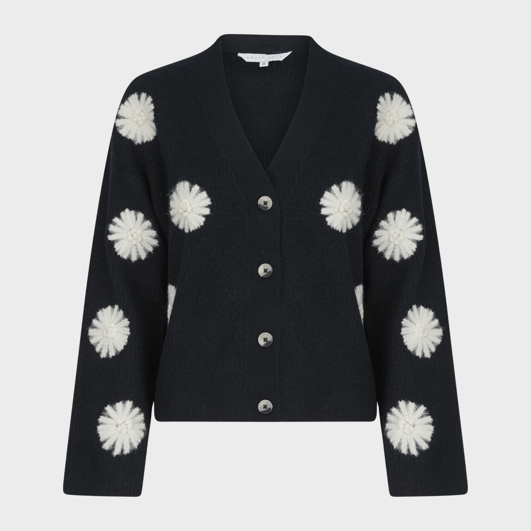 Ladies Embroidered Flower Cardigan from You Know Who's