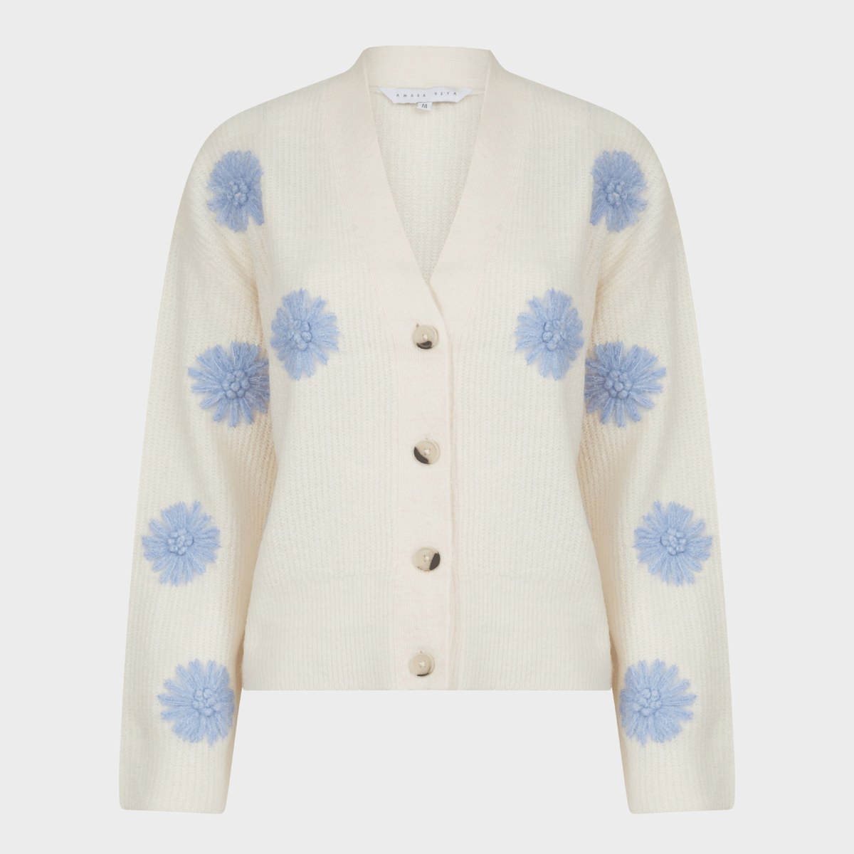 Ladies Embroidered Flower Cardigan from You Know Who's