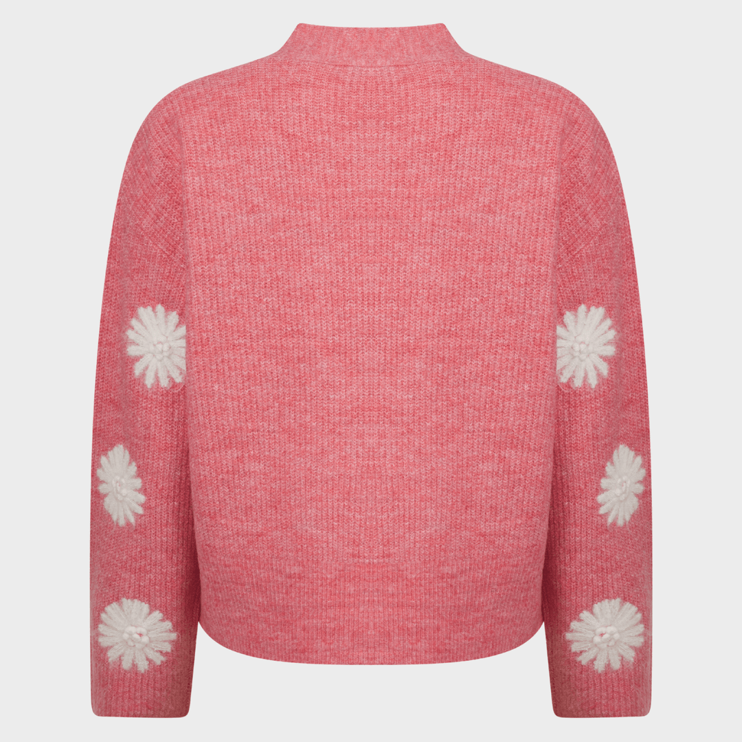 Ladies Embroidered Flower Cardigan from You Know Who's
