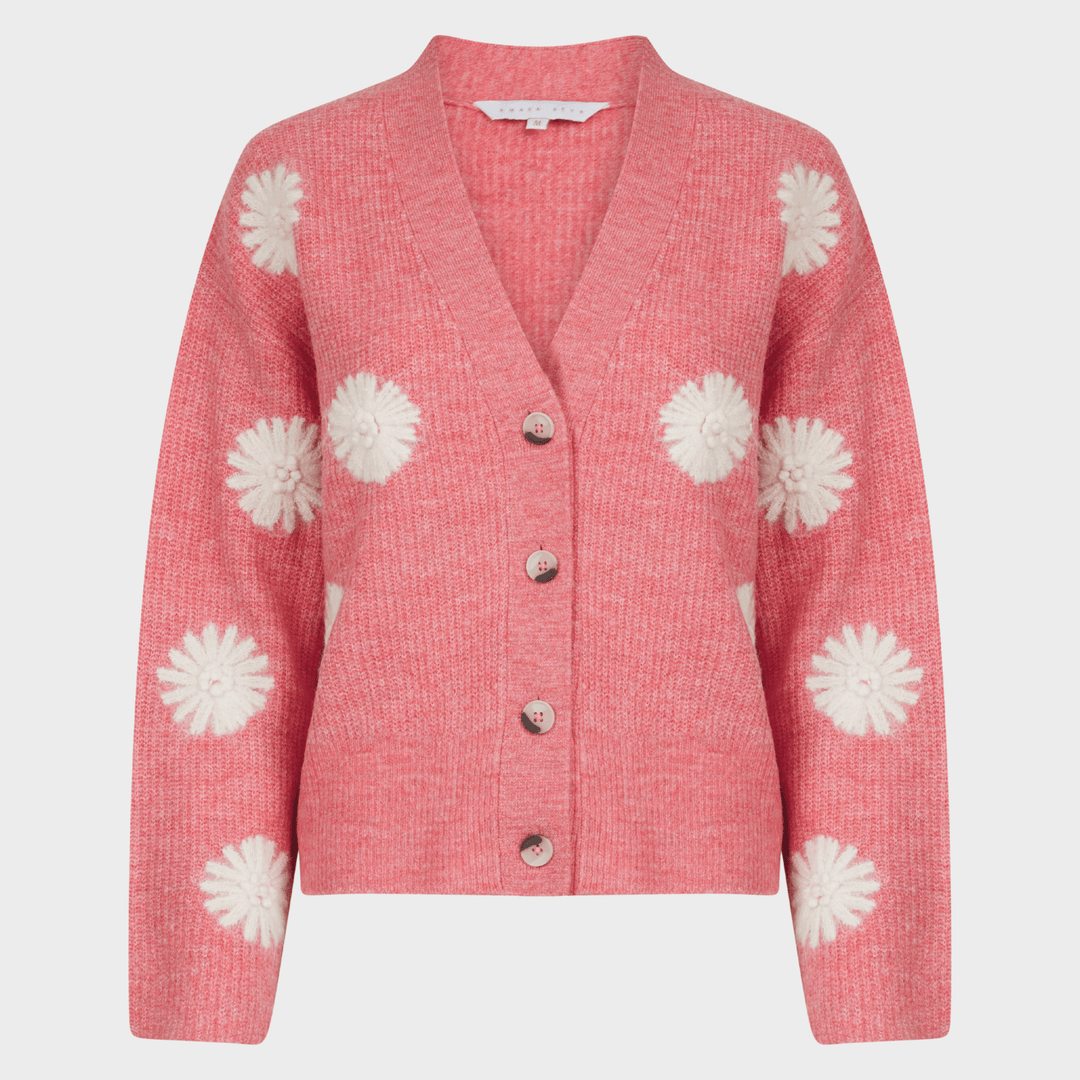 Ladies Embroidered Flower Cardigan from You Know Who's