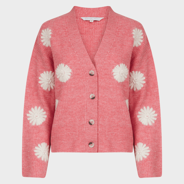 Ladies Embroidered Flower Cardigan from You Know Who's