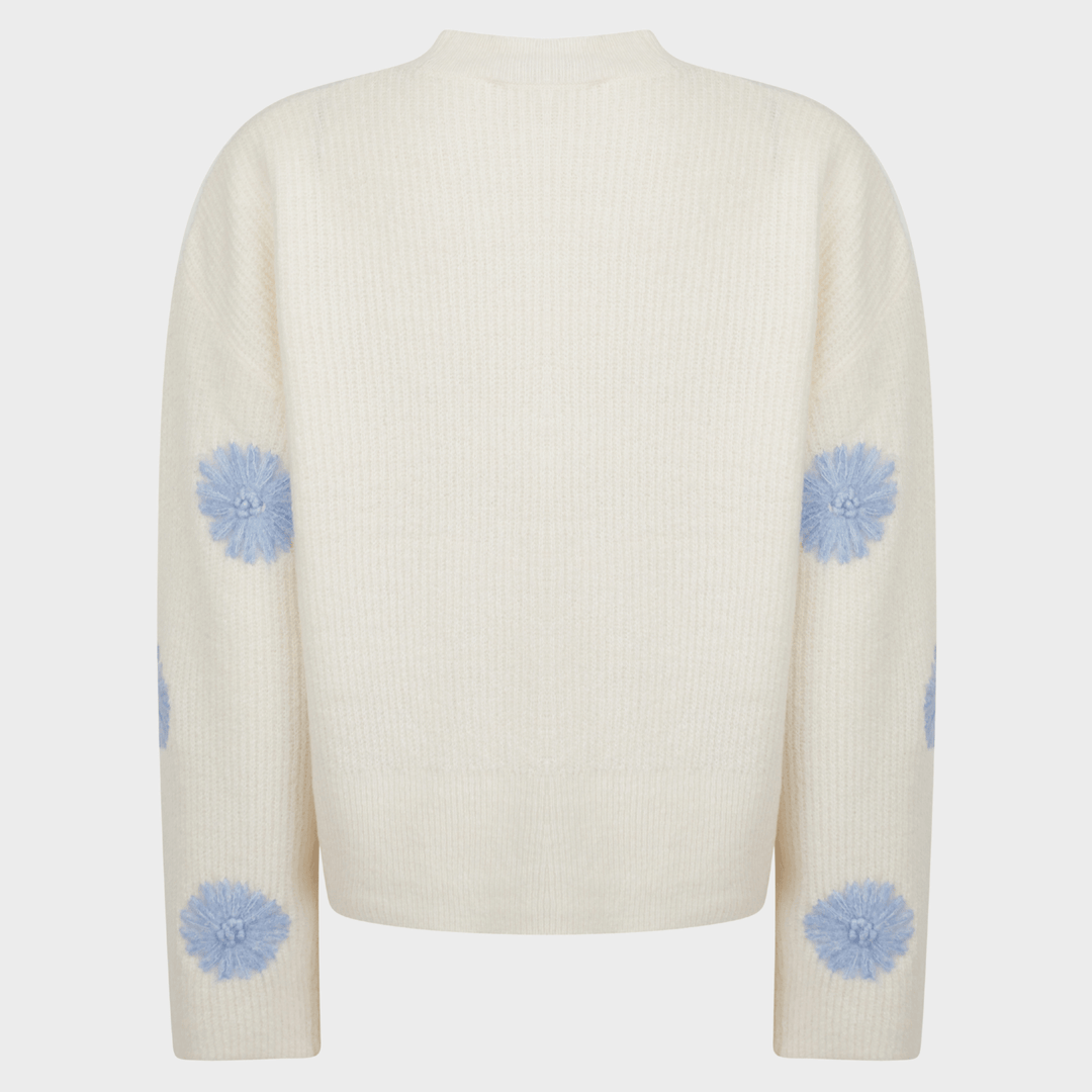 Ladies Embroidered Flower Jumper from You Know Who's