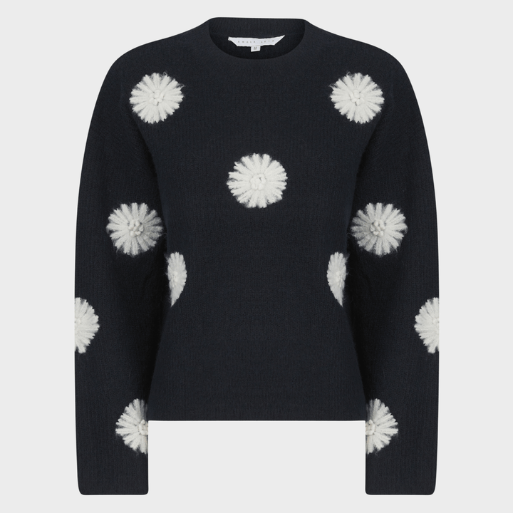 Ladies Embroidered Flower Jumper from You Know Who's