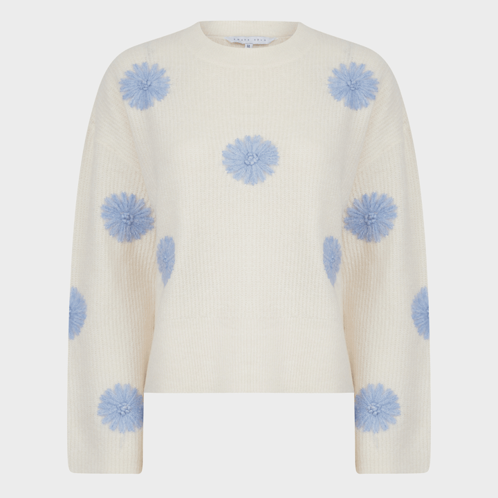Ladies Embroidered Flower Jumper from You Know Who's