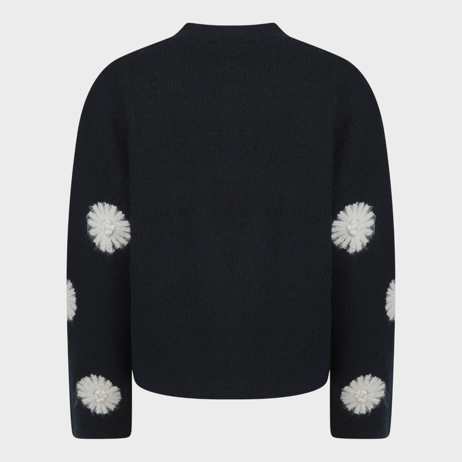 Embroidered Flower Ladies Jumper – You Know Who's