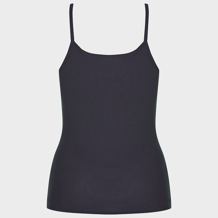 Ladies Essential Spaghetti Vest Navy from You Know Who's