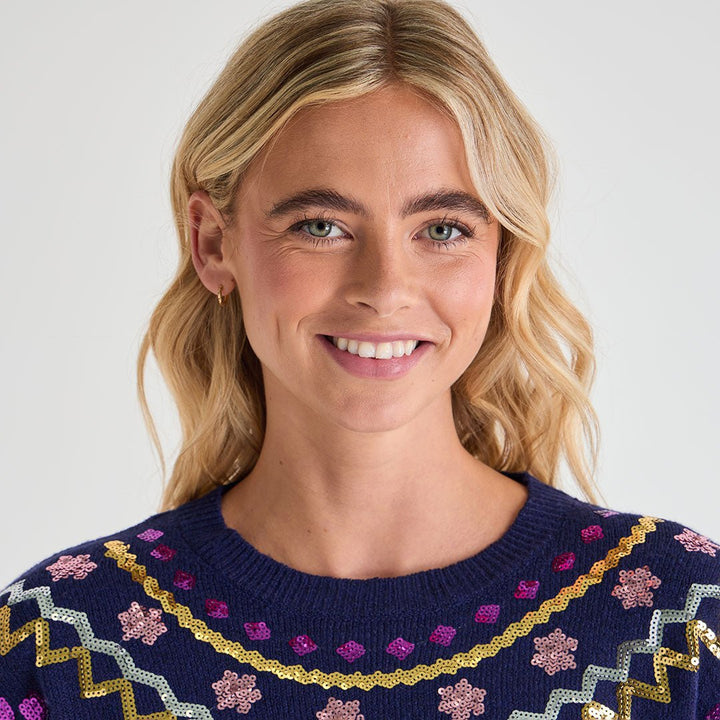 Ladies Fairisle Xmas Jumper from You Know Who's