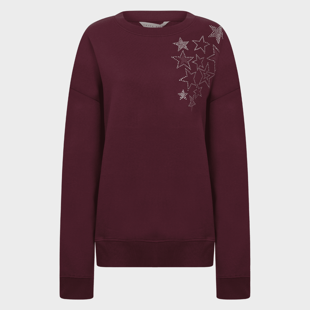 Ladies Fig Star Embellishment Sweater from You Know Who's