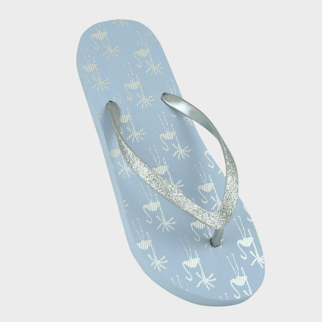 Ladies Flamingo Flip Flops from You Know Who's