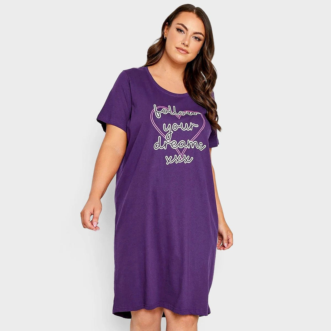 Ladies 'Follow' Curve Nightie from You Know Who's