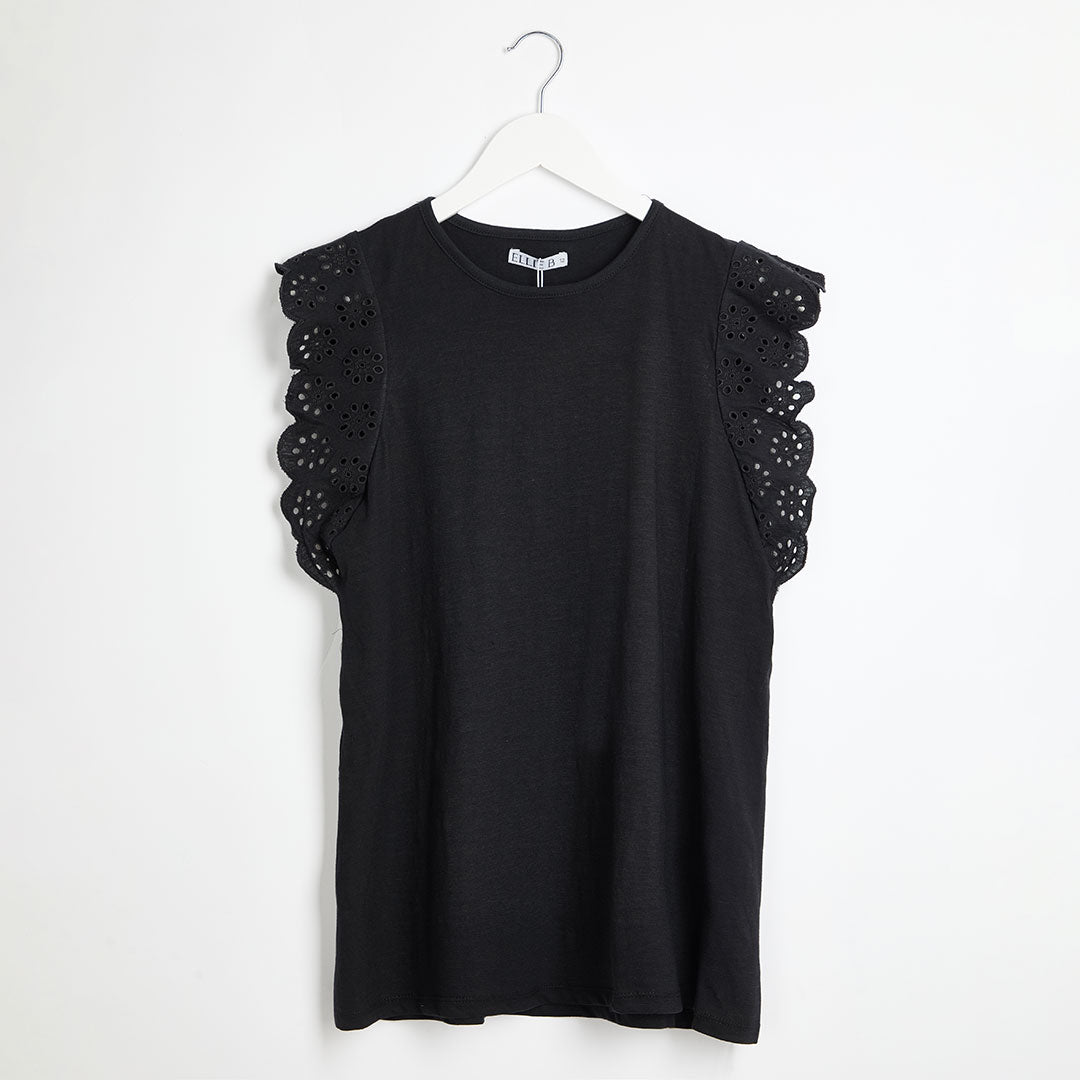 Ladies Frill Sleeve T-Shirt from You Know Who's