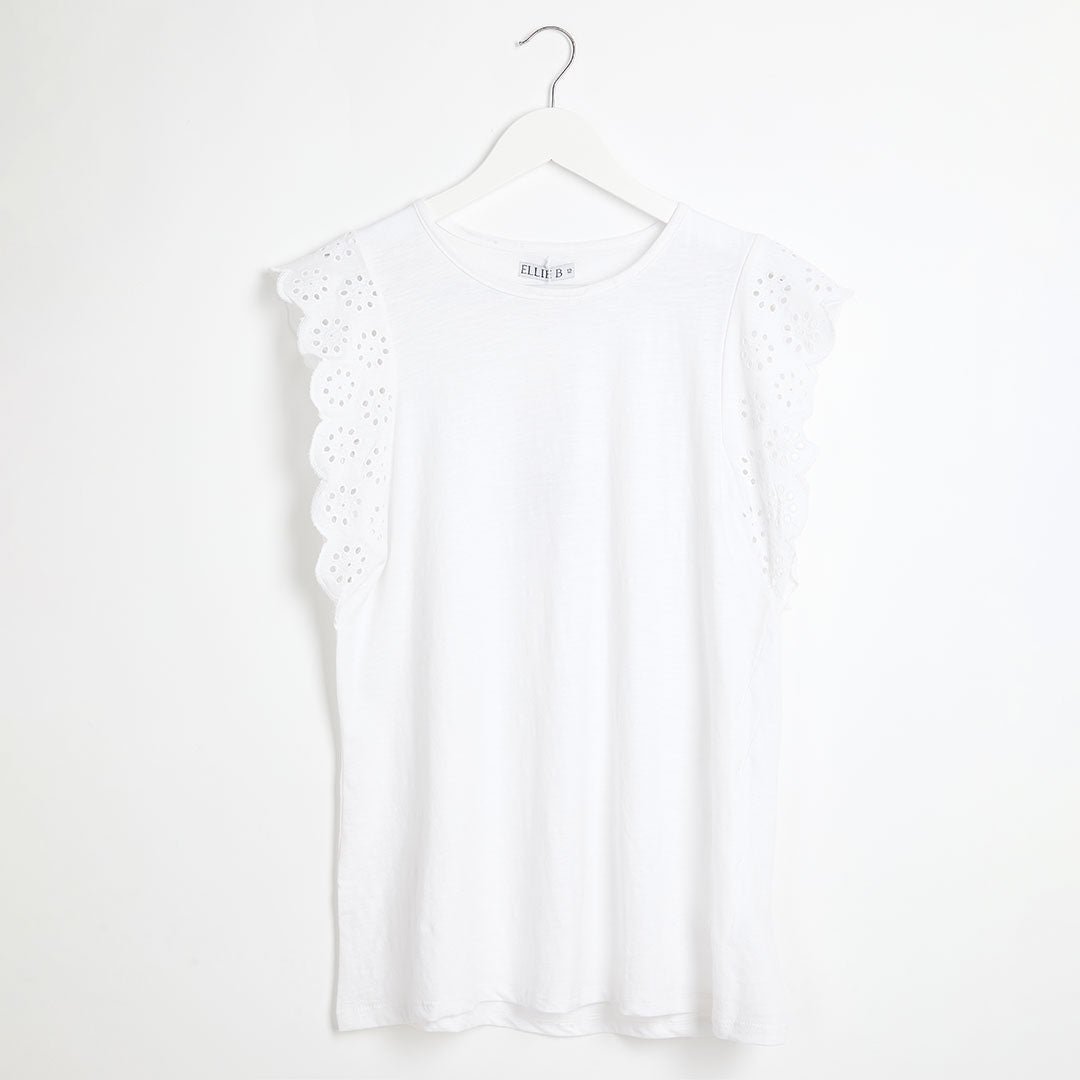 Ladies Frill Sleeve T-Shirt from You Know Who's