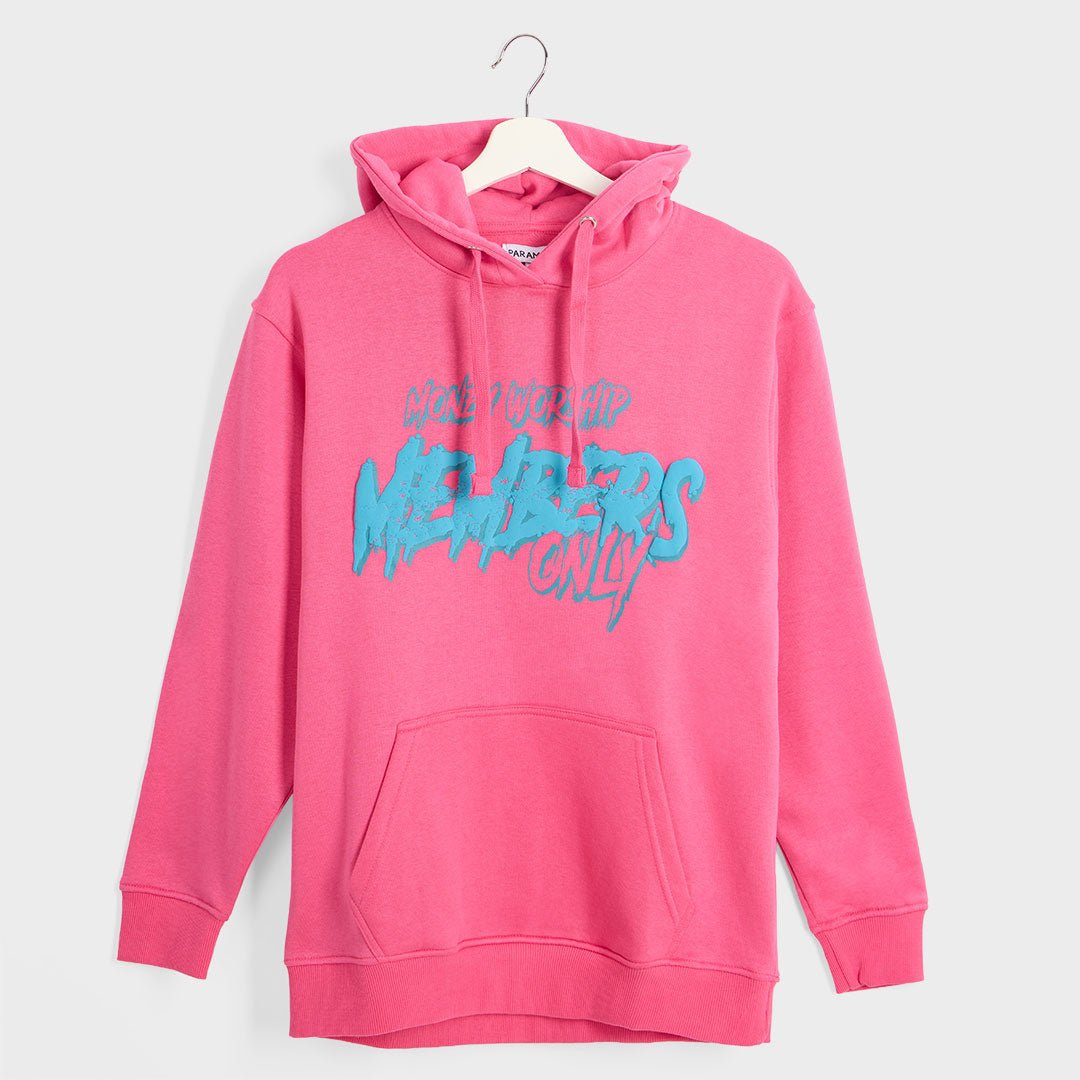 Ladies Fuchsia Members Only Hoodie from You Know Who's