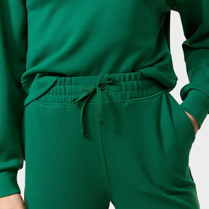 Ladies Green Cuffed Joggers from You Know Who's