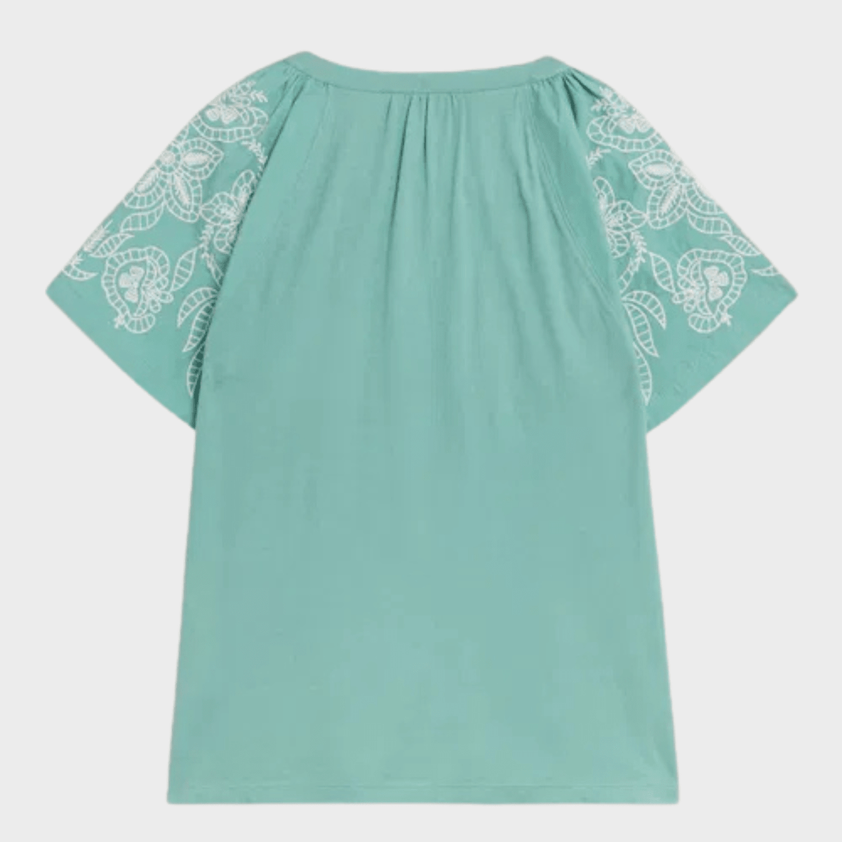 Ladies Green Embroidered Top from You Know Who's
