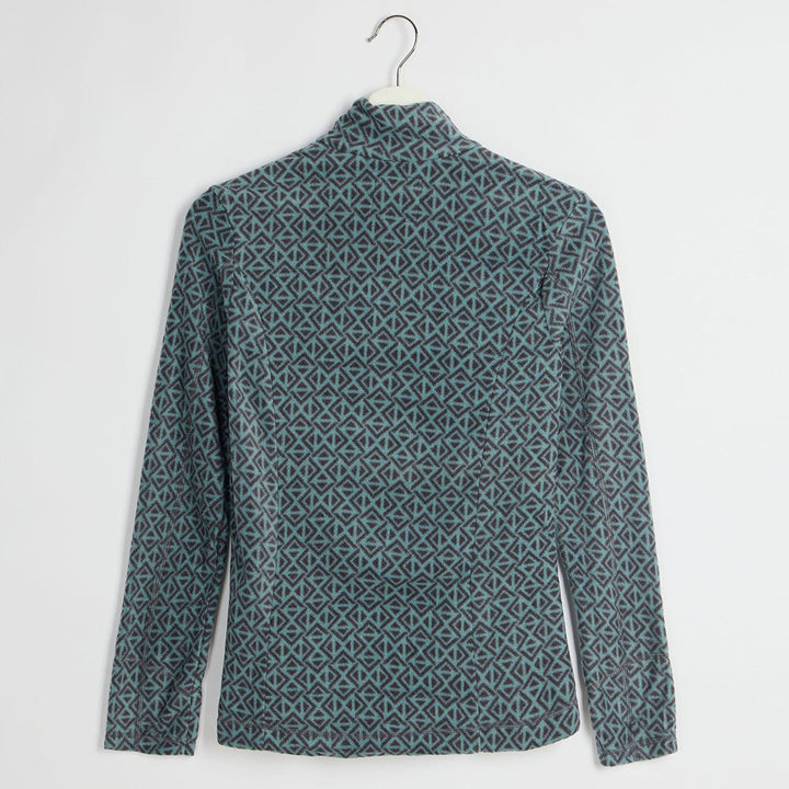 Ladies Green Printed Fleece from You Know Who's
