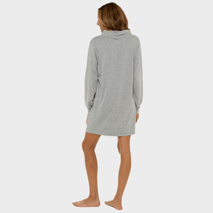 Ladies Grey Cowl Neck Jersey Nightie from You Know Who's
