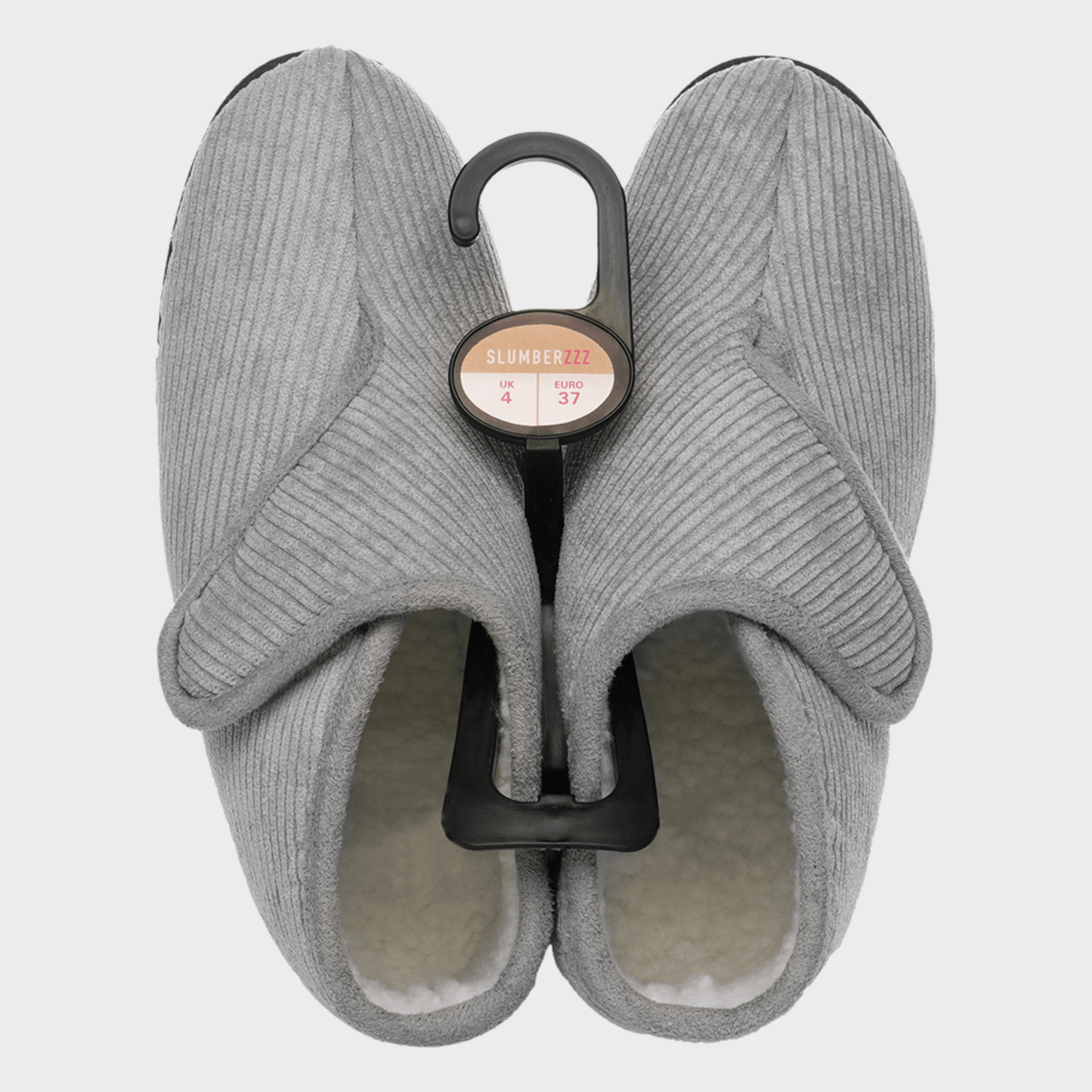 Ladies Grey Easy Access Slipper Boot from You Know Who's