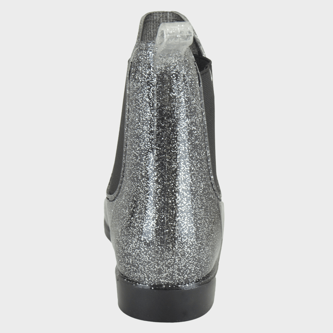Ladies Grey Glitter Wellies from You Know Who's