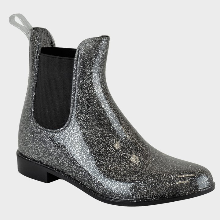 Ladies Grey Glitter Wellies from You Know Who's