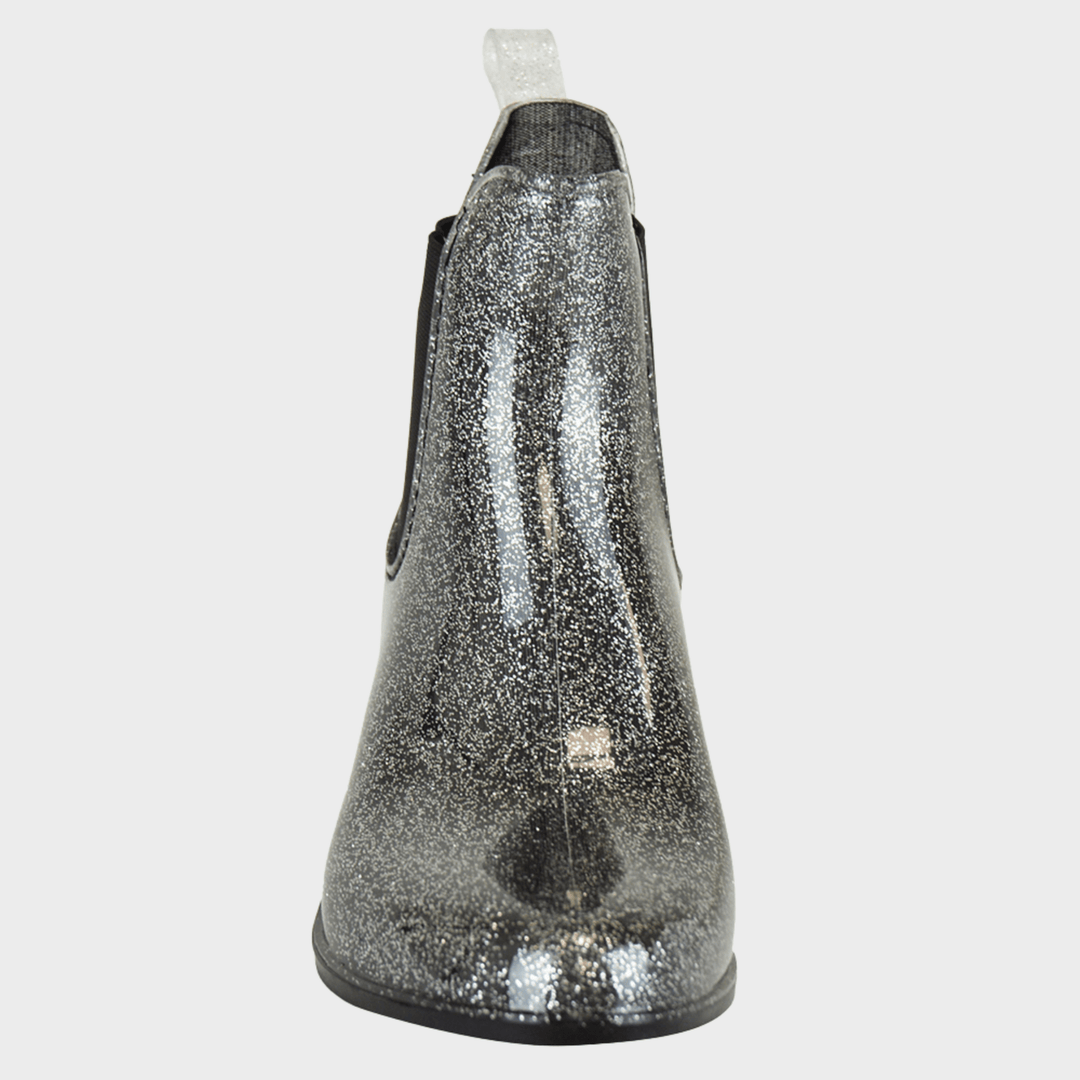 Ladies Grey Glitter Wellies from You Know Who's