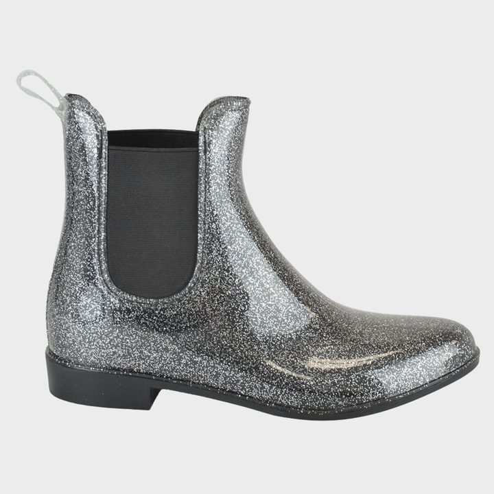 Ladies Grey Glitter Wellies from You Know Who's