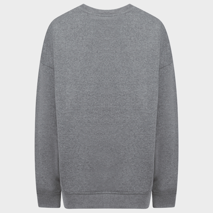 Ladies Grey Marl Embellishment Sweater from You Know Who's