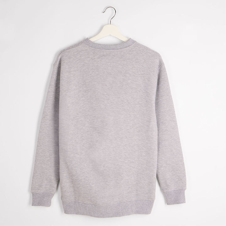 Ladies Grey Rainbow Thread Sweater from You Know Who's