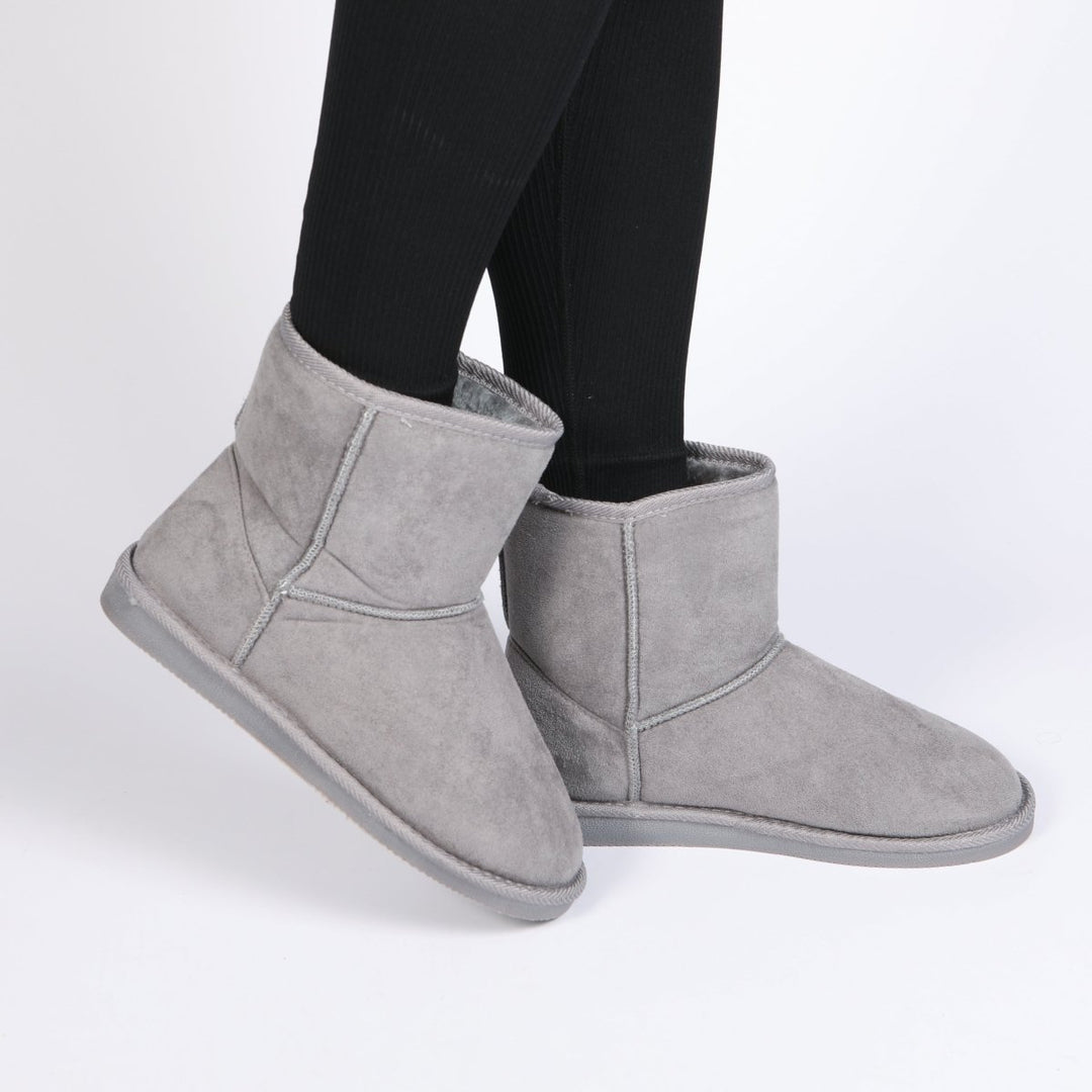 Ladies Grey Snug Boot from You Know Who's